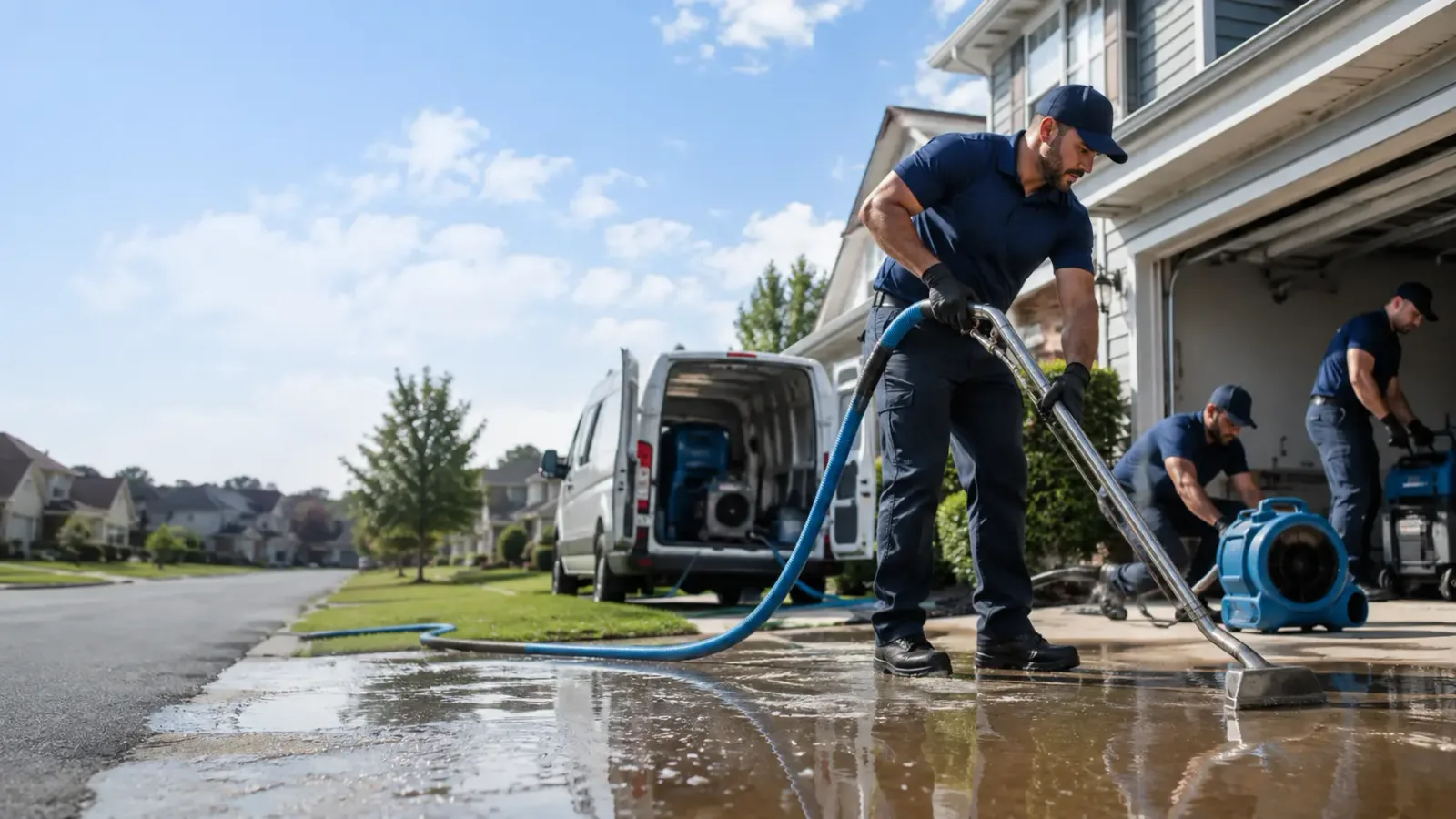 Flood Damage Restoration in Pomerene, AZ